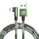 Кабель BASEUS Lightning Camouflage mobile game |1m, 2.4A (CALMC-A12) Green, Green