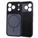 Чехол для iPhone 17 Pro Max / 18 Pro Max Dual Tone Silicone MagSafe Case &ndash; Black