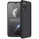 Пластиковая накладка GKK LikGus 360 градусов (opp) для Samsung Galaxy A22 4G / M32 Черный