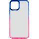 Чохол TPU+PC Fresh sip series для Apple iPhone 14 Plus (6.7") Рожевий / Синій