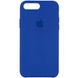 Чехол silicone case for iPhone 7 Plus/8 Plus Royal blue / Синий