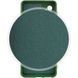 Чехол для Samsung Galaxy M23 5G / M13 4G Silicone Full camera закрытый низ + защита камеры Зеленый / Dark green
