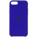 Чехол Silicone Case (AA) для Apple iPhone SE (2020) (Синий / Shiny blue)