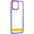 Чехол TPU+PC Fresh sip series для Samsung Galaxy M53 5G Синий / Фиолетовый