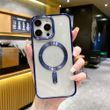 Чехол для iPhone 11 Open Shining With MagSafe Dark Blue