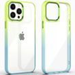 Чехол TPU+PC Fresh sip series для Apple iPhone 13 Pro (6.1"") Бирюзовый / Лимонный