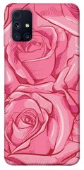 Чохол для Samsung Galaxy M31s PandaPrint Троянди олівцем квіти