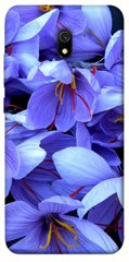 Чехол для Xiaomi Redmi 8a PandaPrint Фиолетовый сад цветы