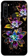 Чехол для Xiaomi Redmi Note 8 PandaPrint Цветы цветы