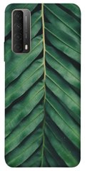 Чехол для Huawei P Smart (2021) PandaPrint Пальмовый лист цветы