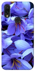 Чехол для Xiaomi Redmi 7 PandaPrint Фиолетовый сад цветы