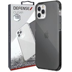 Чохол Defense Clear Series (TPU) для Apple iPhone 12 Pro / 12 (6.1 "") Чорний