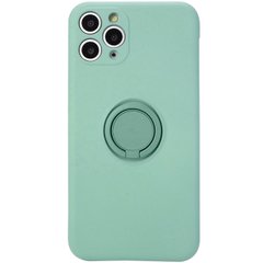 Чехол TPU Candy Ring Full Camera для Apple iPhone 12 Pro (6.1"") Бирюзовый / Ice Blue