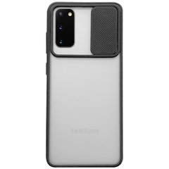 Чехол Camshield mate TPU со шторкой для камеры для Samsung Galaxy S20 (Черный)