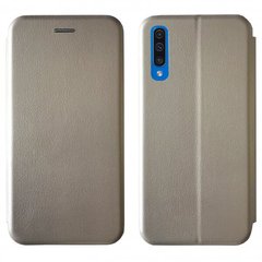 Чехол-книжка Level for Samsung A50 (A505F) Gold