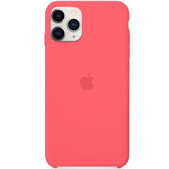 Чехол silicone case for iPhone 11 Pro Max (6.5") (Арбузный / Watermelon red)