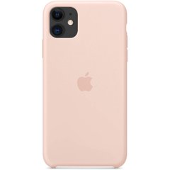 Чехол Silicone case Original 1:1 (AAA) для Apple iPhone 11 (6.1") (Розовый / Pink Sand)