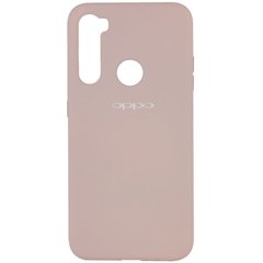 Чехол Silicone Cover Full Protective (A) для OPPO Realme C3 Розовый песок