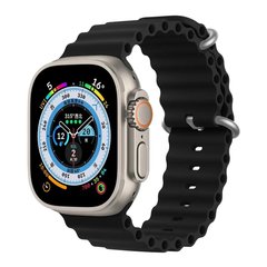 Ремешок для Apple Watch 38/40/41 mm Ocean Band Black