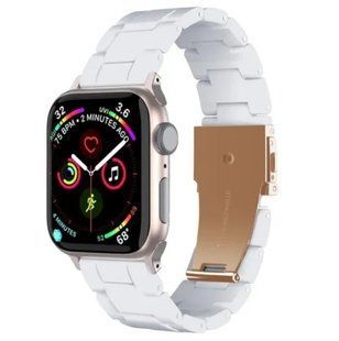 Ремешок Resin Band для Аpple Watch 42/44/45 mm White
