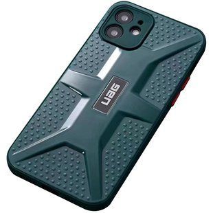 Чохол TPU + PC UAG для Apple iPhone 12 (6.1 "") Зелений