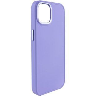 TPU чохол Bonbon Metal Style для Apple iPhone 14 (6.1"") Бузковий / Dasheen