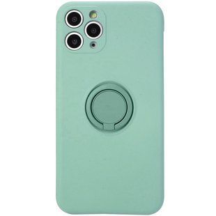 Чохол TPU Candy Ring Full Camera для Apple iPhone 12 Pro (6.1"") Бірюзовий / Ice Blue