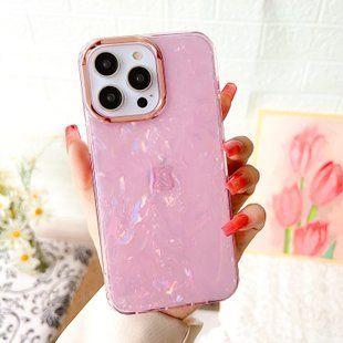 Чехол для iPhone 13 Pro Мраморный Marble case Pink