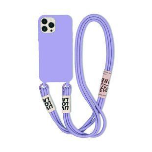 Чохол для iPhone 11 Crossbody Case + ремінець Lavender