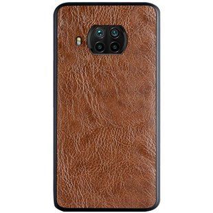 Шкіряний чохол PU Retro classic для Xiaomi Mi 10T Lite / Redmi Note 9 Pro 5G (Коричневий)