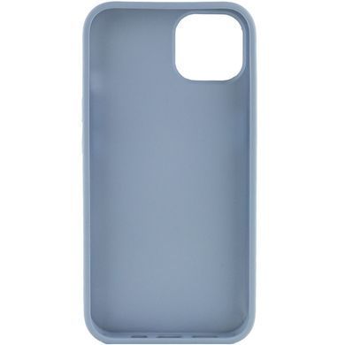 TPU чехол Bonbon Metal Style для Apple iPhone 14 Pro Max (6.7") Голубой / Mist blue