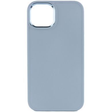 TPU чехол Bonbon Metal Style для Apple iPhone 14 Pro Max (6.7") Голубой / Mist blue