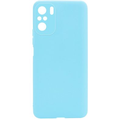 Силіконовий чохол Candy Full Camera для Xiaomi Redmi Note 10 Бірюзовий / Turquoise