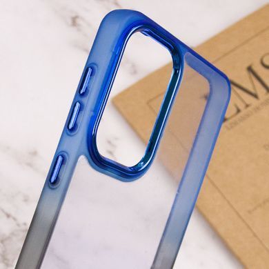 Чехол TPU+PC Fresh sip series для Samsung Galaxy A53 5G Черный / Синий