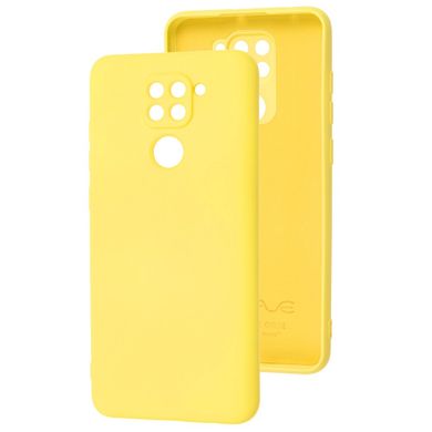 Чохол для Xiaomi Redmi Note 9 Wave Full Camera жовтий