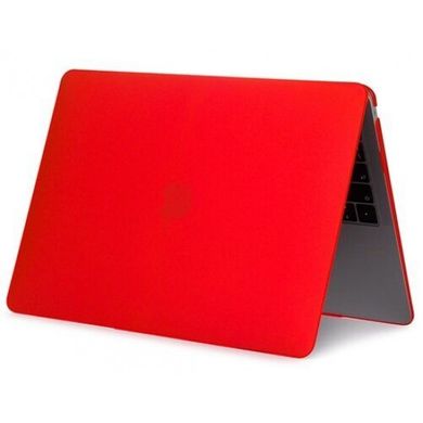 Чехол накладка Matte HardShell Case для MacBook Air 13" (2008-2017) Red