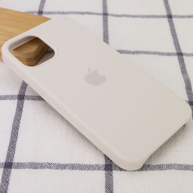 Чехол silicone case for iPhone 12 mini (5.4") (Бежевый/Antigue white)