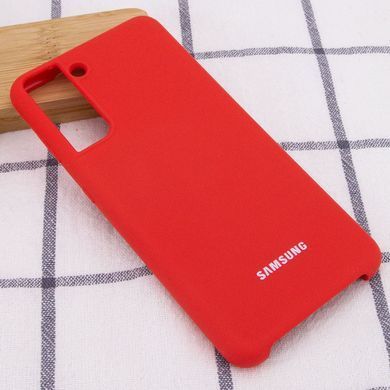 Чохол Silicone Cover (AA) для Samsung Galaxy S21 Plus (Червоний / Red)