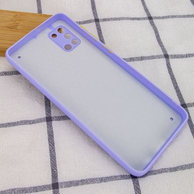 Чохол TPU+PC UAG для Samsung Galaxy A31 (Бузковий)