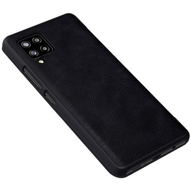 Кожаный чехол (книжка) Nillkin Qin Series для Samsung Galaxy A42 5G (Черный)