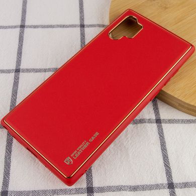 Кожаный чехол Xshield для Samsung Galaxy Note 10 Plus (Красный / Red)