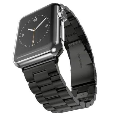 Ремешок Metal old 3-bead для Apple Watch 38/40/41 mm Black