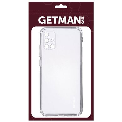 TPU чехол GETMAN Clear 1,0 mm для Samsung Galaxy M31s, Прозрачный