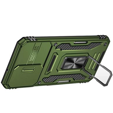 Удароміцний чохол Camshield Army Ring для Samsung Galaxy M34 5G  Оливковий / Army Green