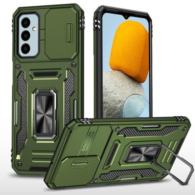 Удароміцний чохол Camshield Army Ring для Samsung Galaxy M34 5G  Оливковий / Army Green