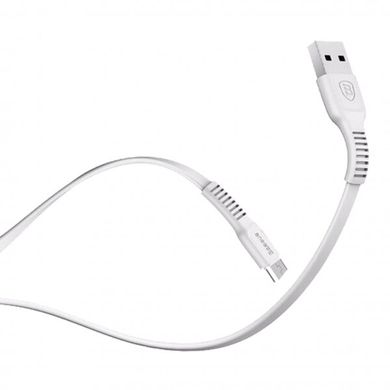USB кабель Baseus Tough Series for MicroUSB 2A / 1m. White