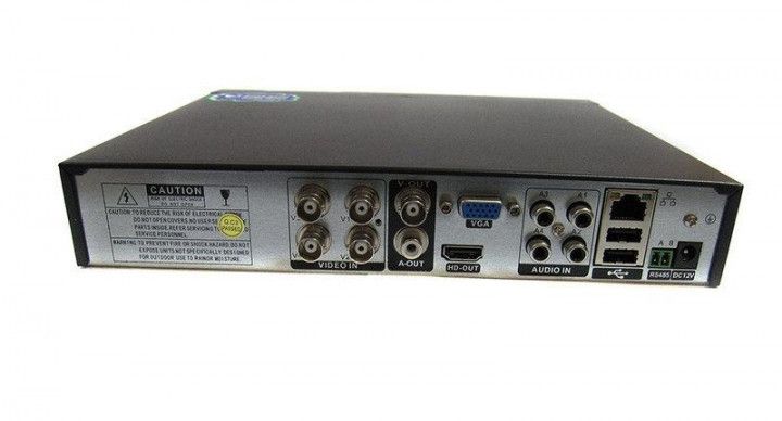 Система видеонаблюдения FULL HD CAD 1204 DVR видеорегистратор
