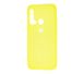 Чохол для Huawei Nova 5i Silicone Full лимонний