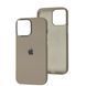 Чохол для iPhone 11 Pro Silicone Case Full (Metal Frame and Buttons) з металевою рамкою та кнопками Beige