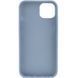 TPU чехол Bonbon Metal Style для Apple iPhone 14 Pro Max (6.7") Голубой / Mist blue